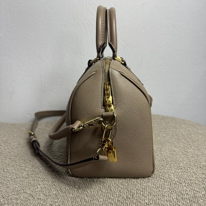Louis Vuitton Speedy 25 Empreinte Leder Taupe