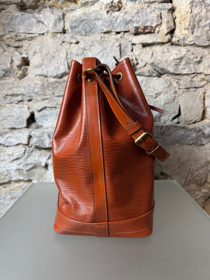 Louis Vuitton Noé Grande Epi Leder Braun – Vintage