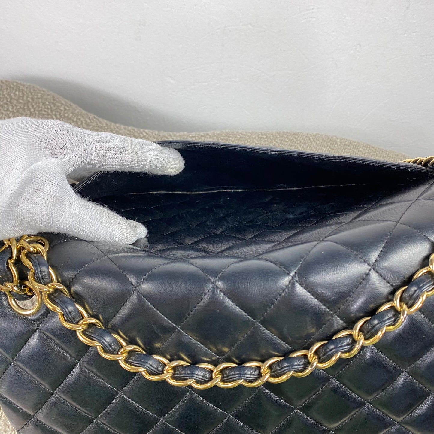 Chanel Timeless Single Flap Jumbo – Schwarz
