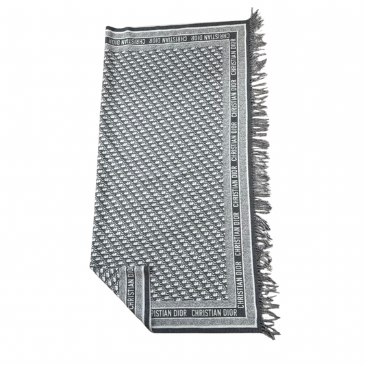 Christian Dior Oblique Throw Blanket – Angora & Virgin Wool