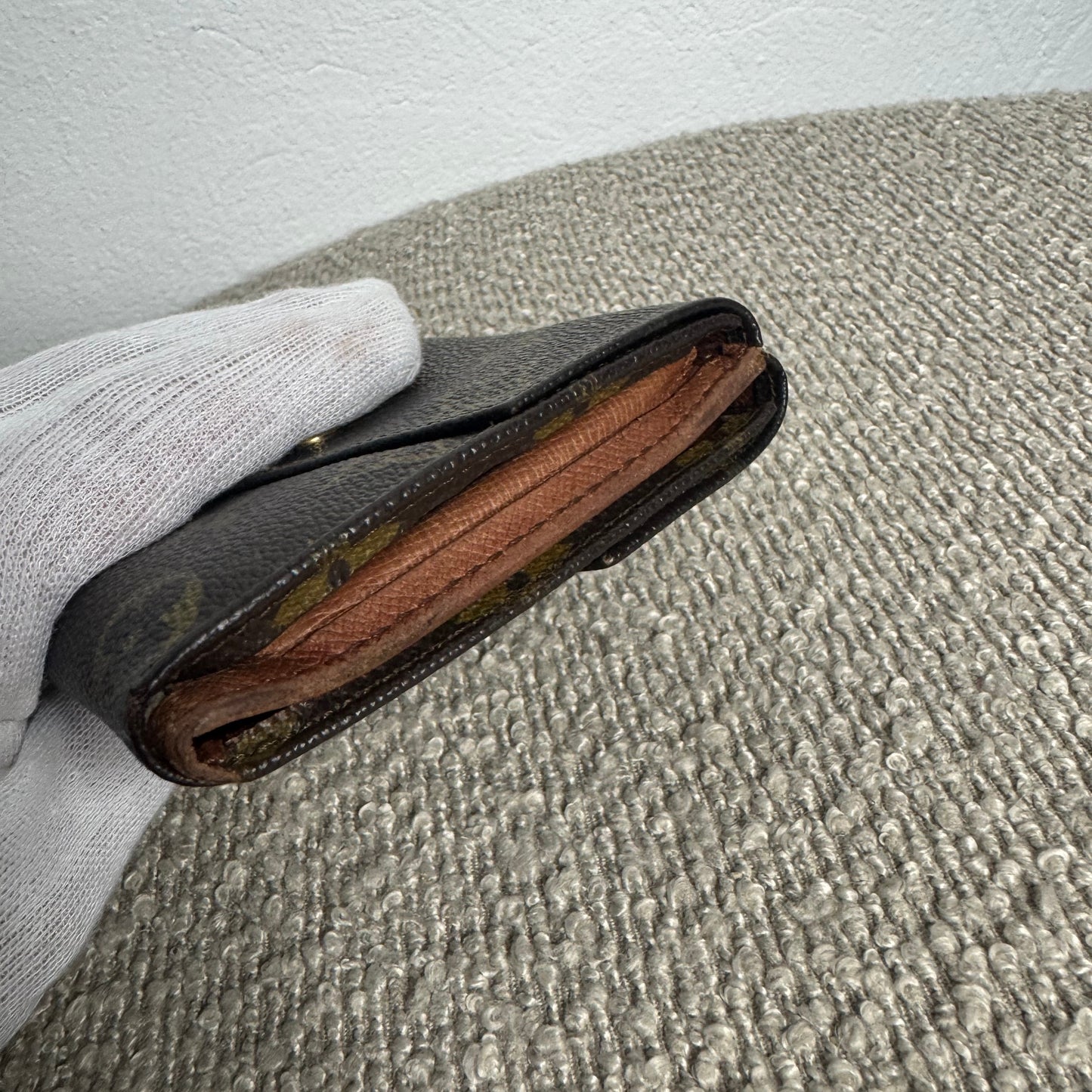 Louis Vuitton Monogram Geldbeutel Trifold