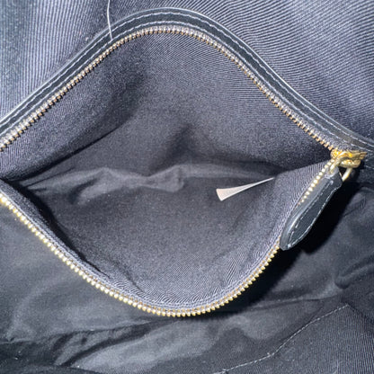 Burberry Orchard House Check Satchel Bag – Leder Schwarz