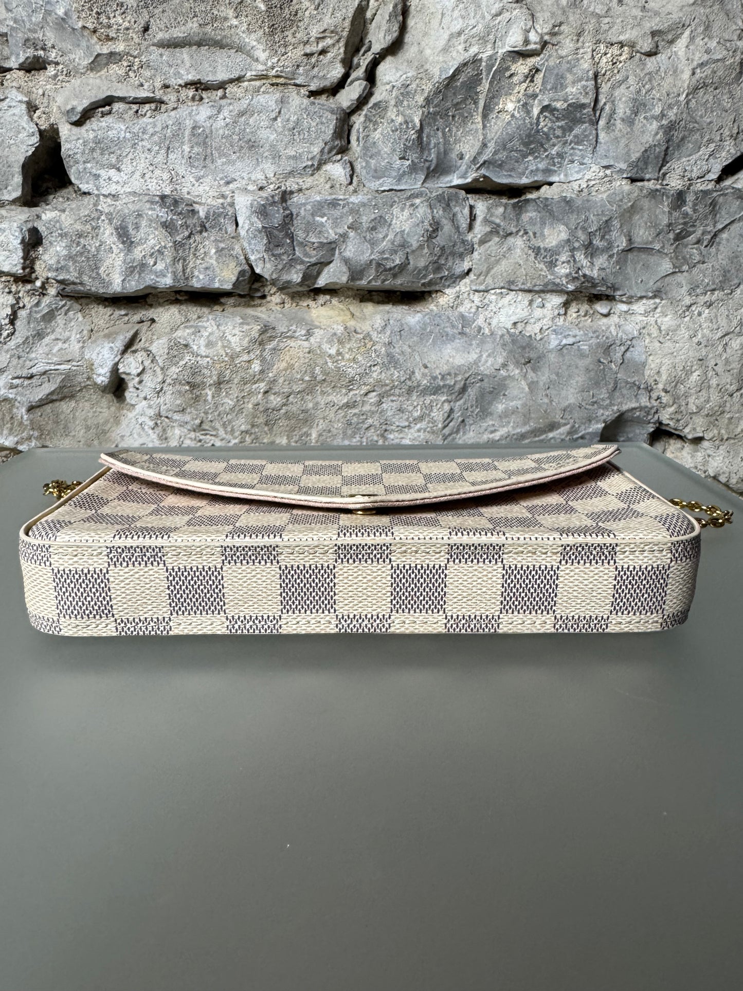 Louis Vuitton Felicie Damier Azur