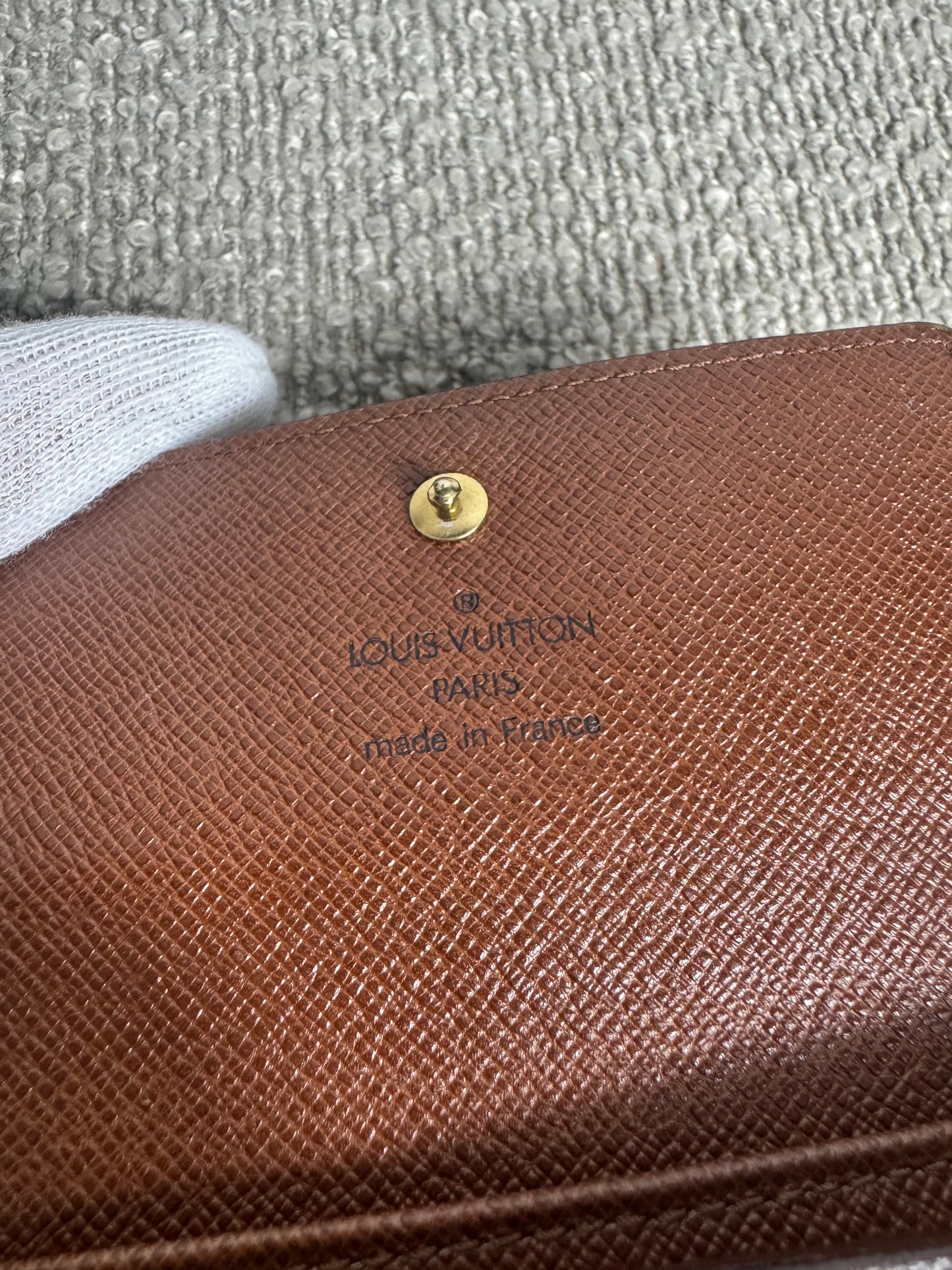 Louis Vuitton Monogram Trifold Geldbeutel