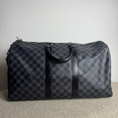 Louis Vuitton Keepall 45 Bandoulière – Damier Graphite