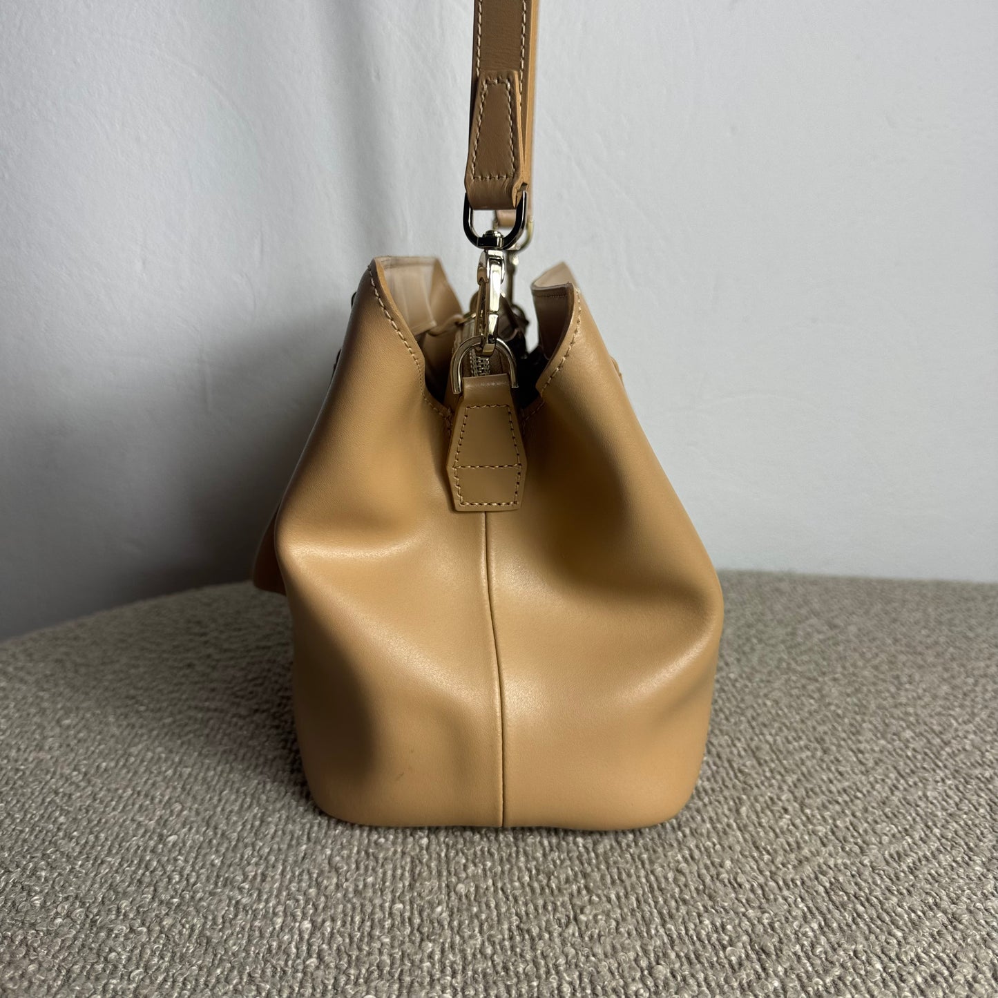 Longchamp Mailbox Tasche – Nude