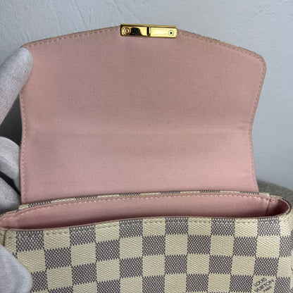 Louis Vuitton Damier Azur Croisette Satchel-Tasche