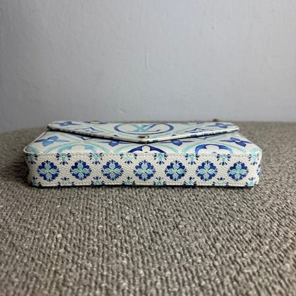 Louis Vuitton Pochette Félicie – Monogram Tile „By The Pool“ Lagoon Blue