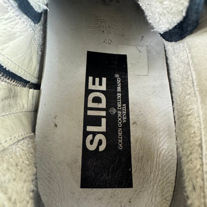 Golden Goose High-Top Sneaker – Blau/Schwarz – Größe 38