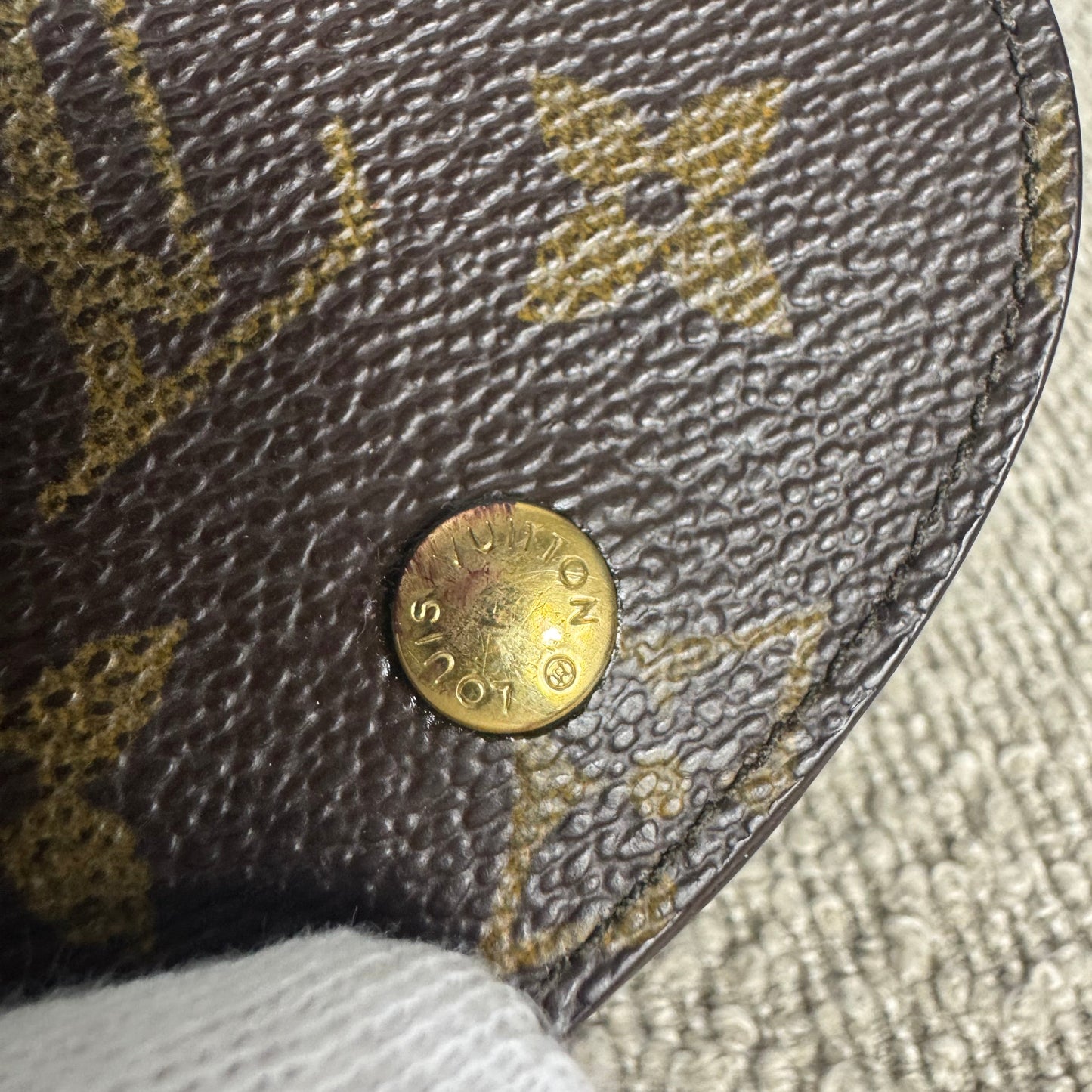 Louis Vuitton Monogramm Geldbeutel Monnaie Gousset
