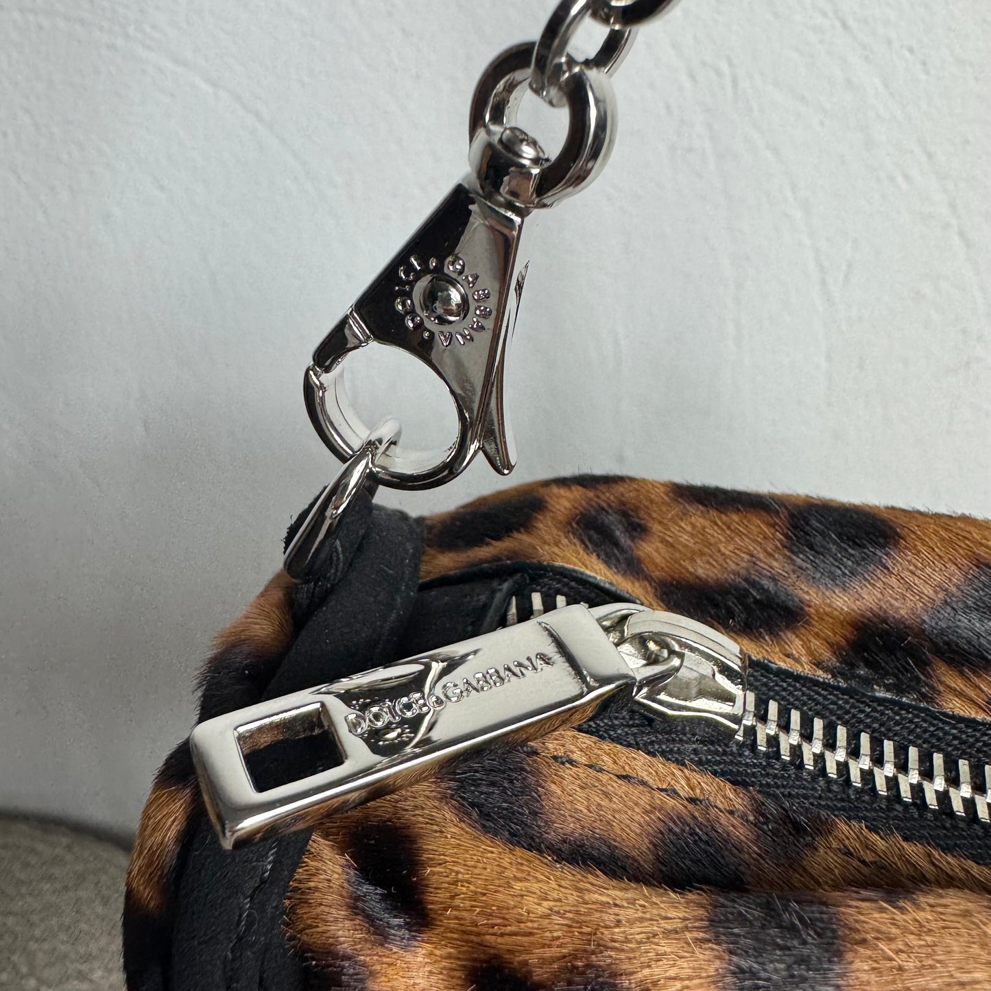Dolce & Gabbana Vintage Pouch Leo