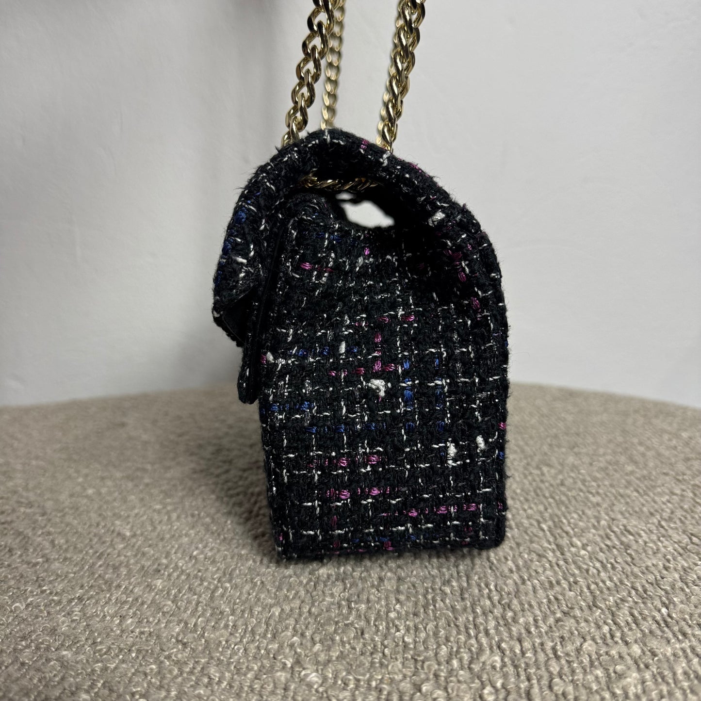 Sandro Paris „Yza“ Tweed Shoulder Bag