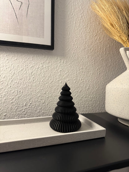 Minimalistische 3D Weihnachtsbäume