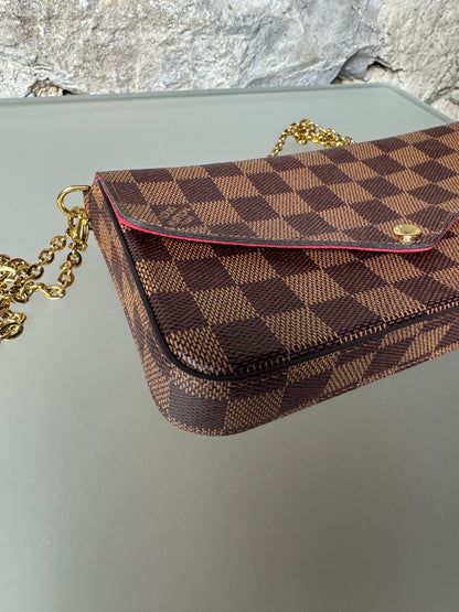 Louis Vuitton Félicie Damier Ebene