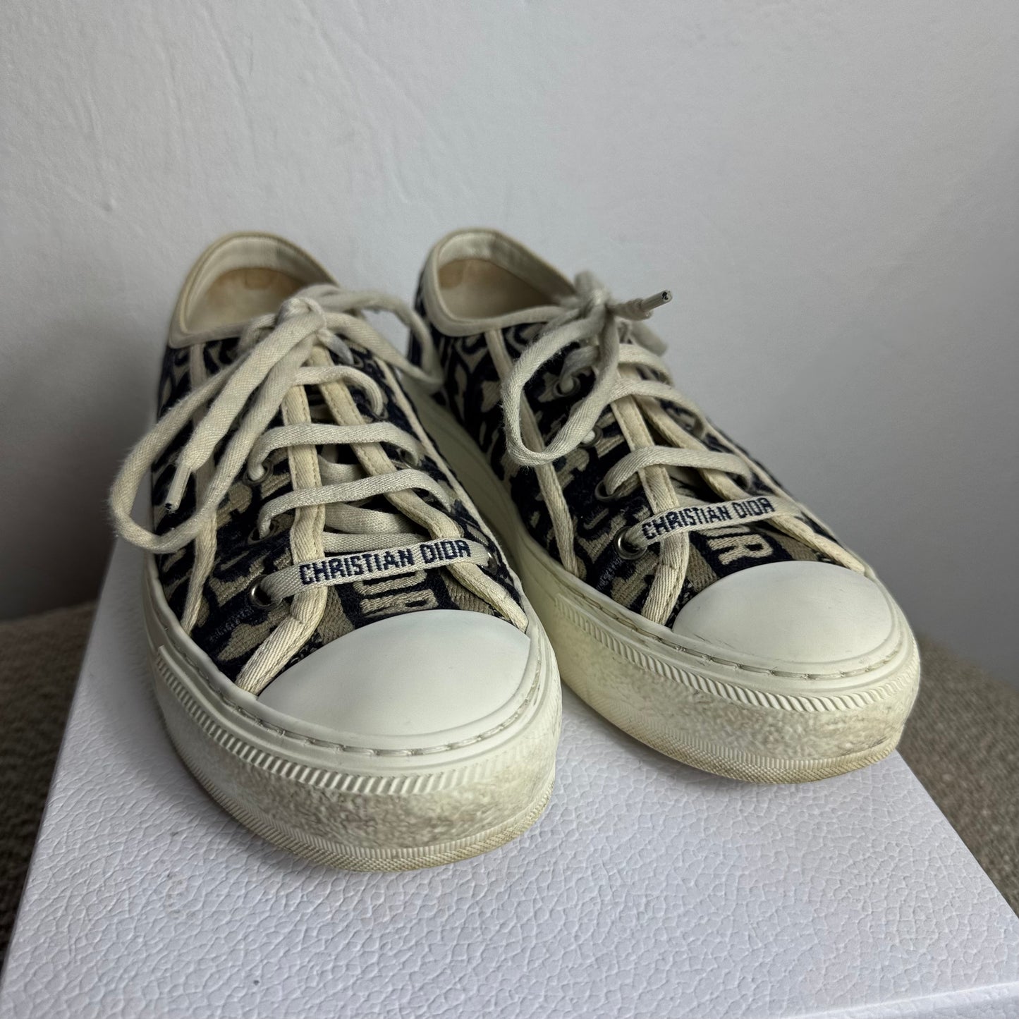 Christian Dior „Walk'n'Dior“ Sneaker Oblique Gr. 38,5