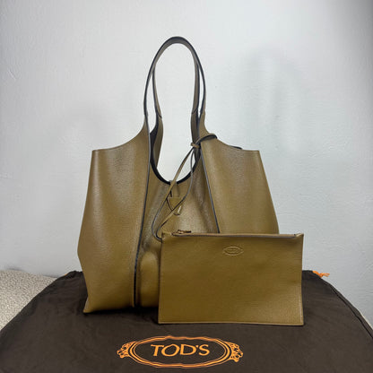 Tod’s Lentic Shopper – Leder