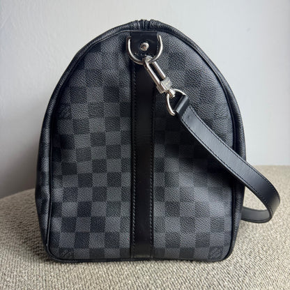 Louis Vuitton Keepall 45 Bandoulière – Damier Graphite