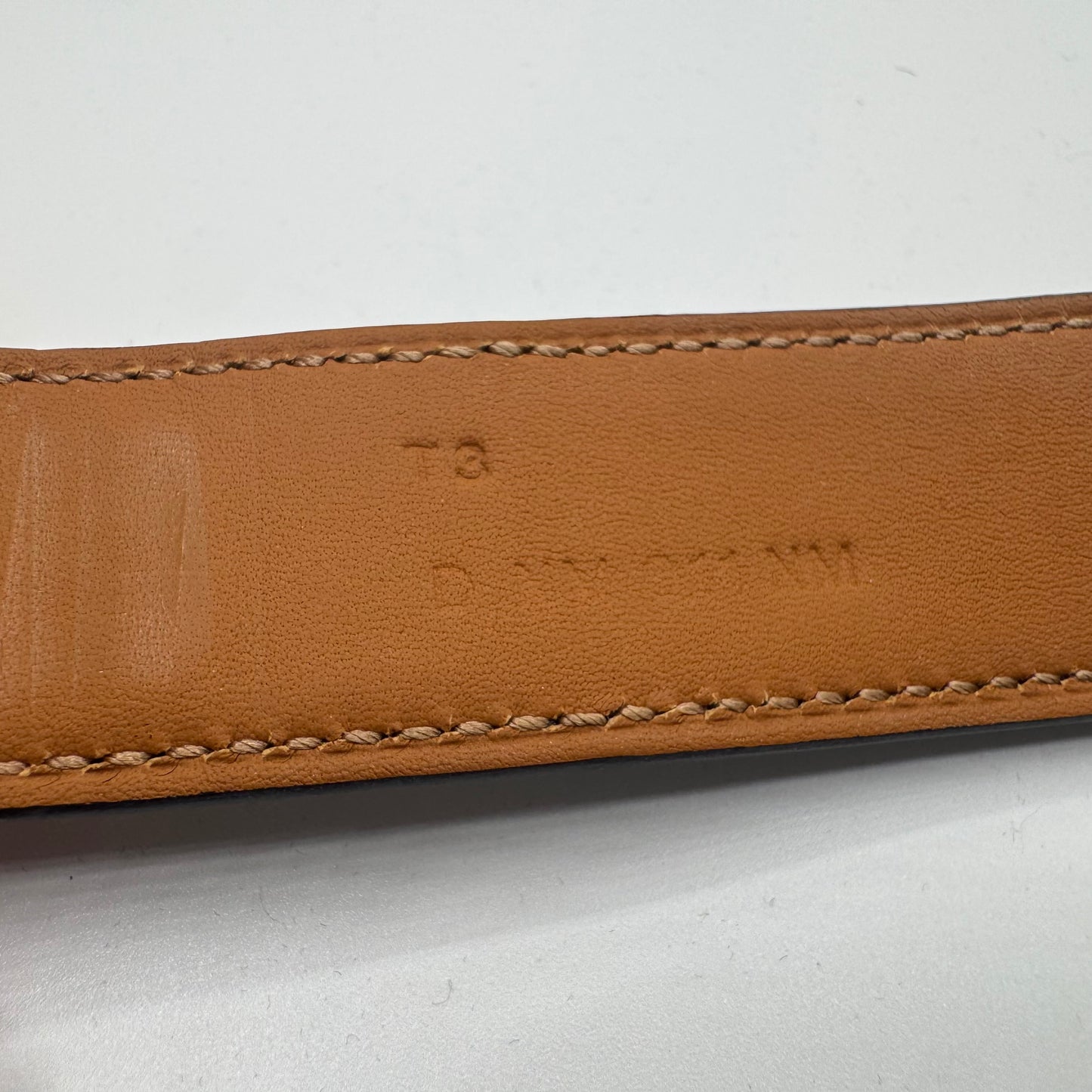 Hermès Collier de Chien 24 Armband Schwarz Gold – Größe T3 / M