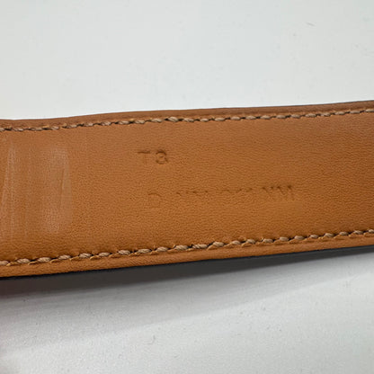 Hermès Collier de Chien 24 Armband Schwarz Gold – Größe T3 / M
