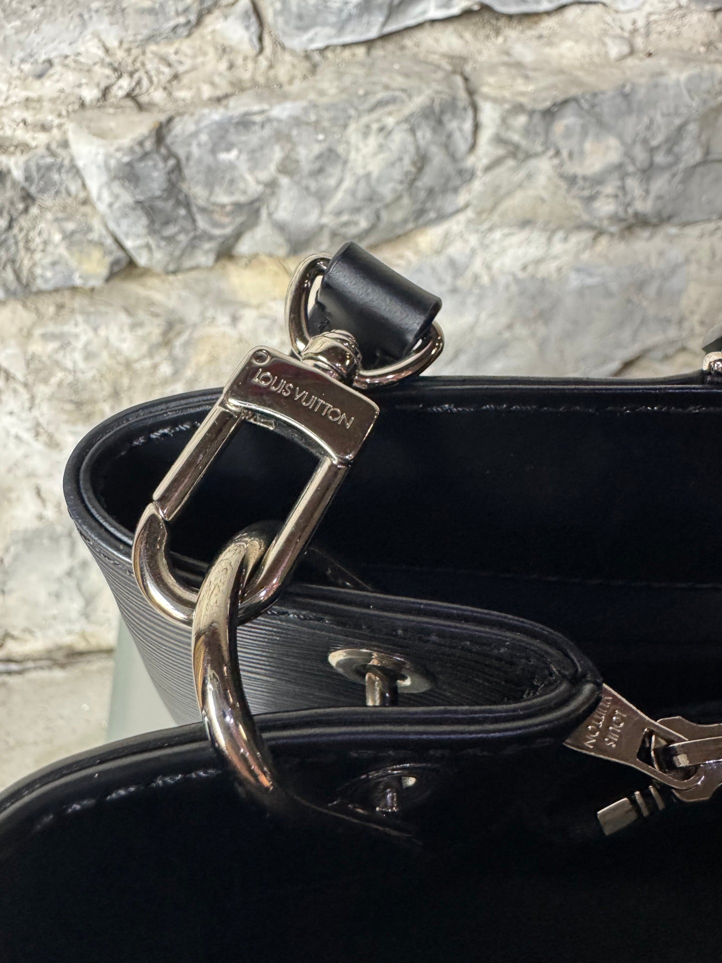 Louis Vuitton Kleber MM – Epi Leder schwarz