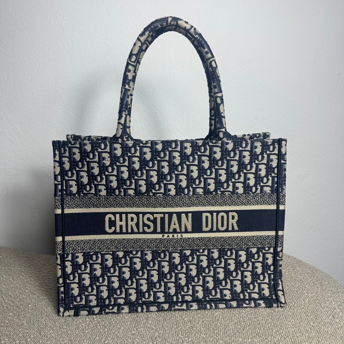 Dior Book Tote Medium Oblique Canvas