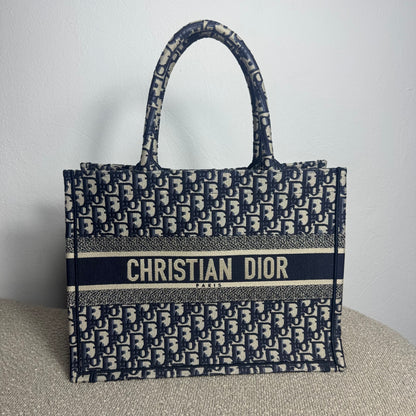 Dior Book Tote Medium Oblique Canvas