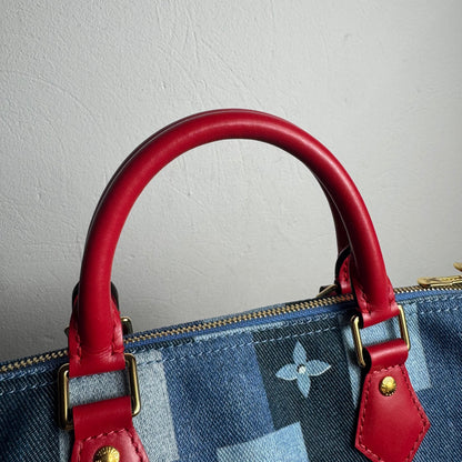 Louis Vuitton Speedy Bandoulière 30 – Monogram Denim Patchwork
