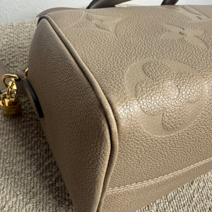 Louis Vuitton Speedy 25 Empreinte Leder Taupe