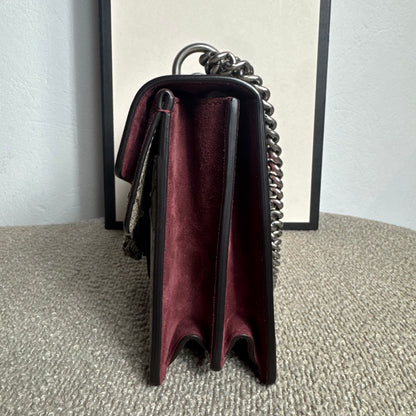 Gucci GG Supreme Medium Dionysus Blooms Bag