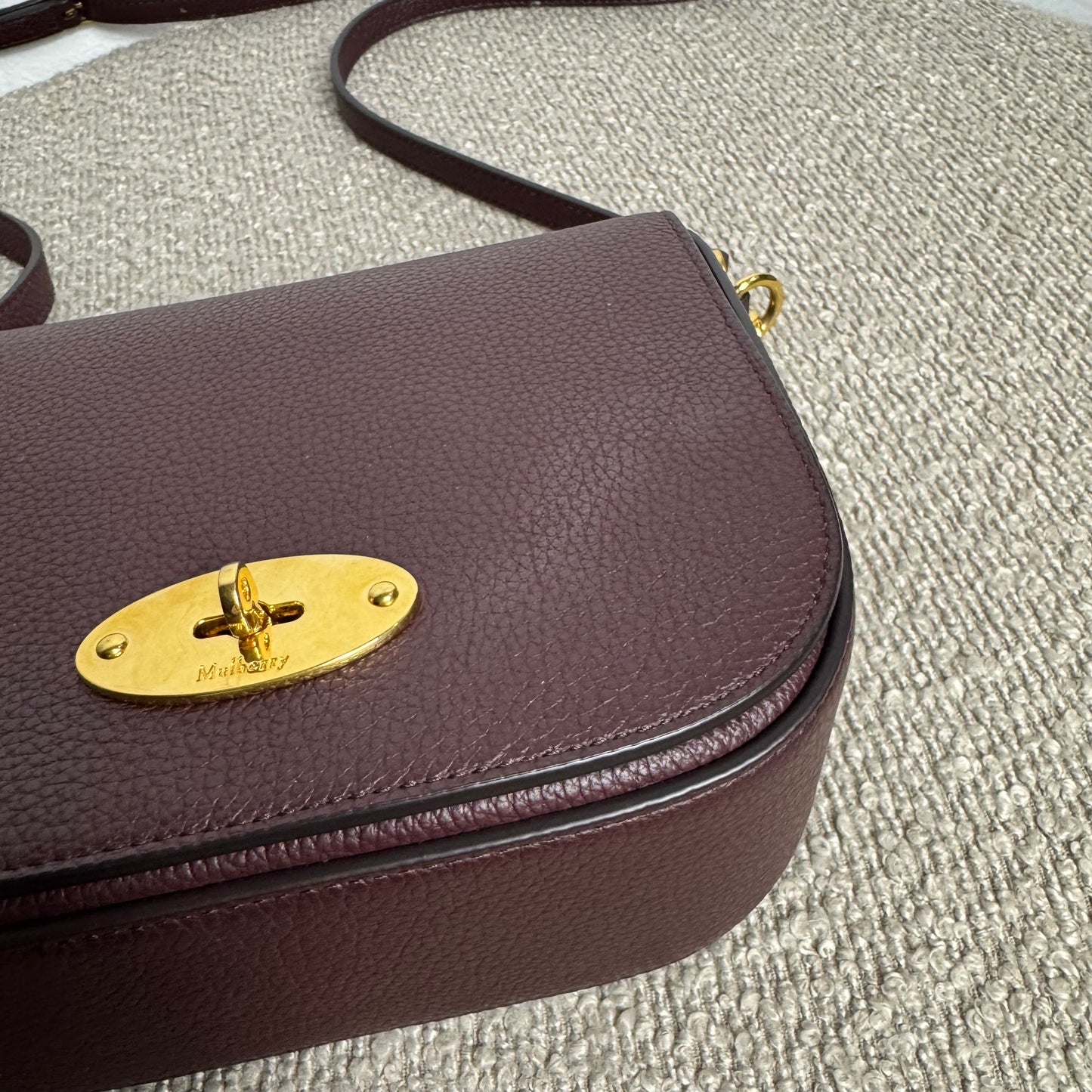 Mulberry Small Darley Satchel – Bordeaux