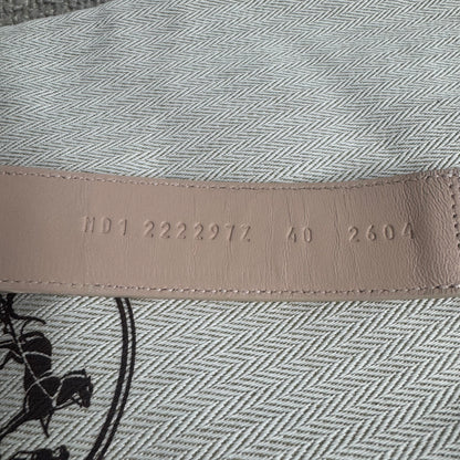 Hermès Chypre Sandalen Beige Nude Gr. 40