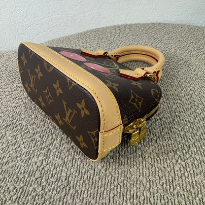 Louis Vuitton x Takashi Murakami Monogram Cerises Nano Alma