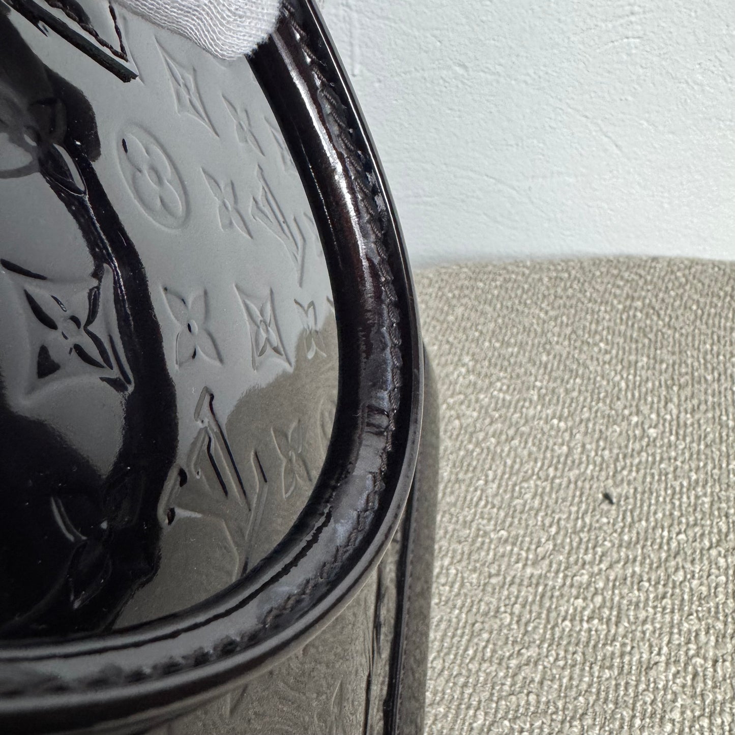 Louis Vuitton Alma MM – Vernis Bordeaux