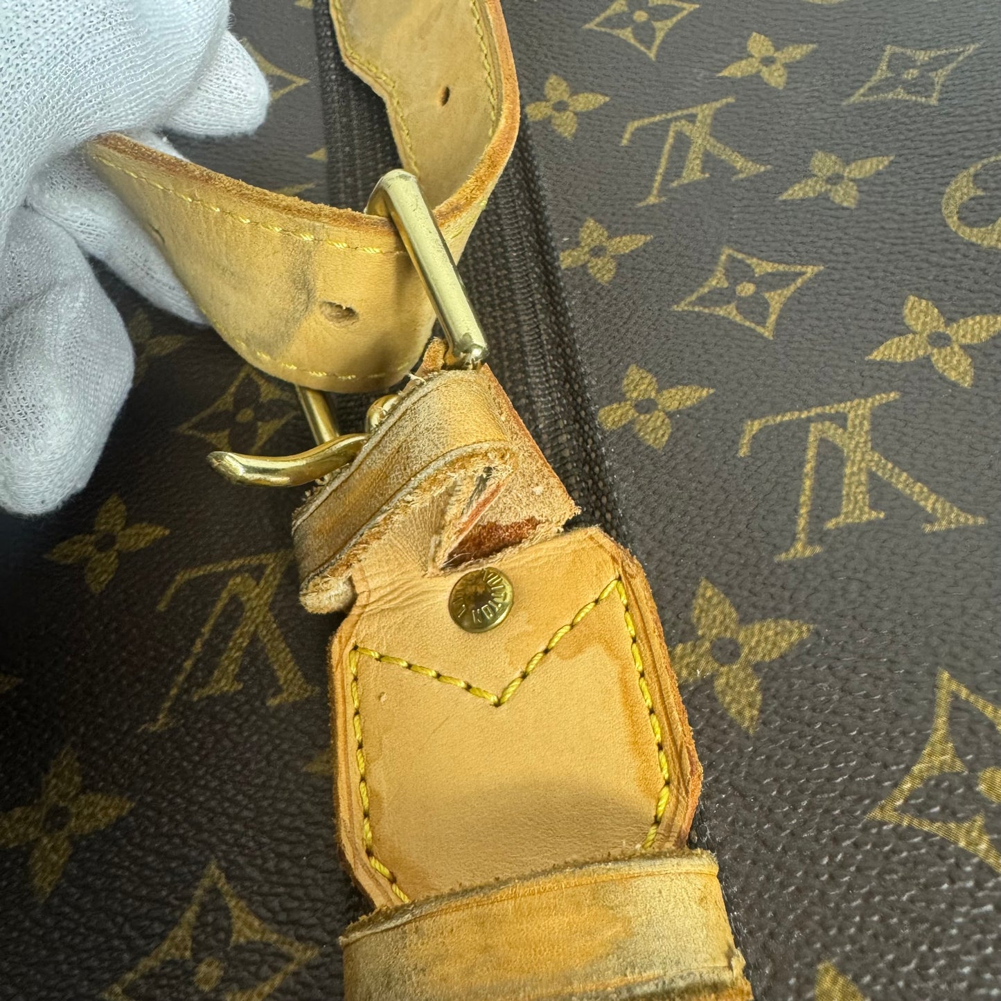 Louis Vuitton Stratos 70 Koffer Trunk Monogram Vintage