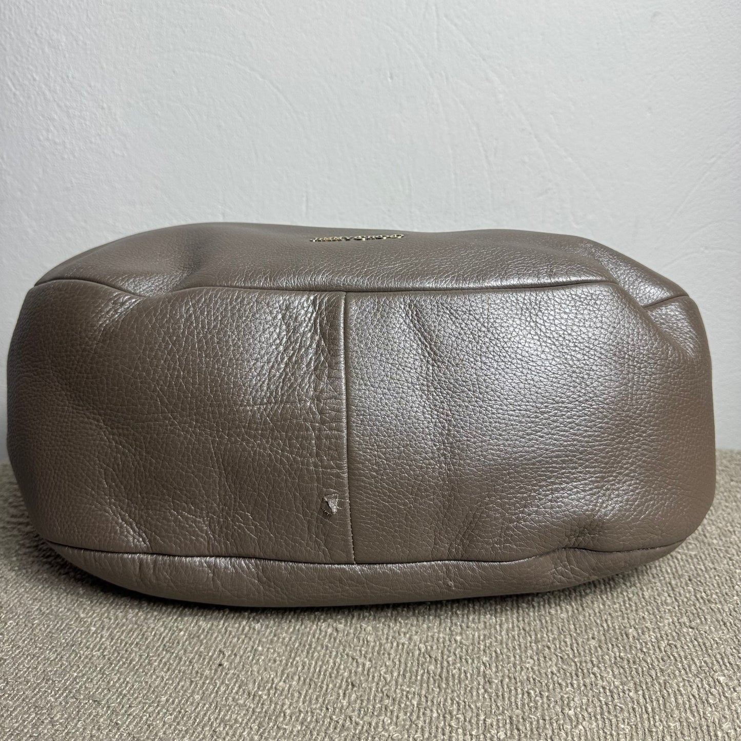 Jimmy Choo Leder Handtasche Taupe