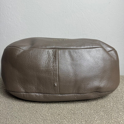 Jimmy Choo Leder Handtasche Taupe