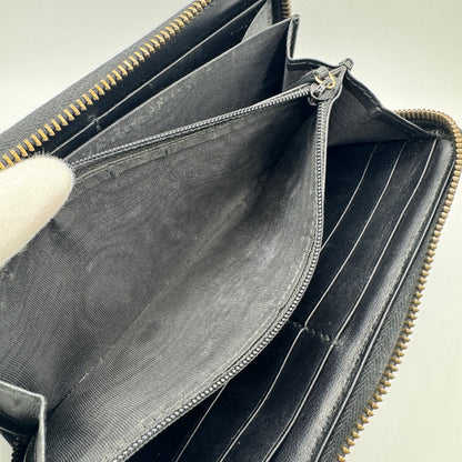 Gucci GG Marmont Geldbörse – Matelassé Leder Schwarz