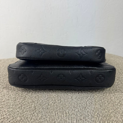Louis Vuitton Multi Pochette Accessoires – Monogram Empreinte Noir