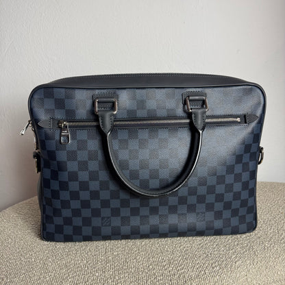 Louis Vuitton Porte-Documents Voyage – Damier Cobalt