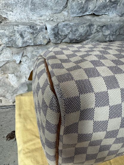 Louis Vuitton Speedy 35 Damier Azur