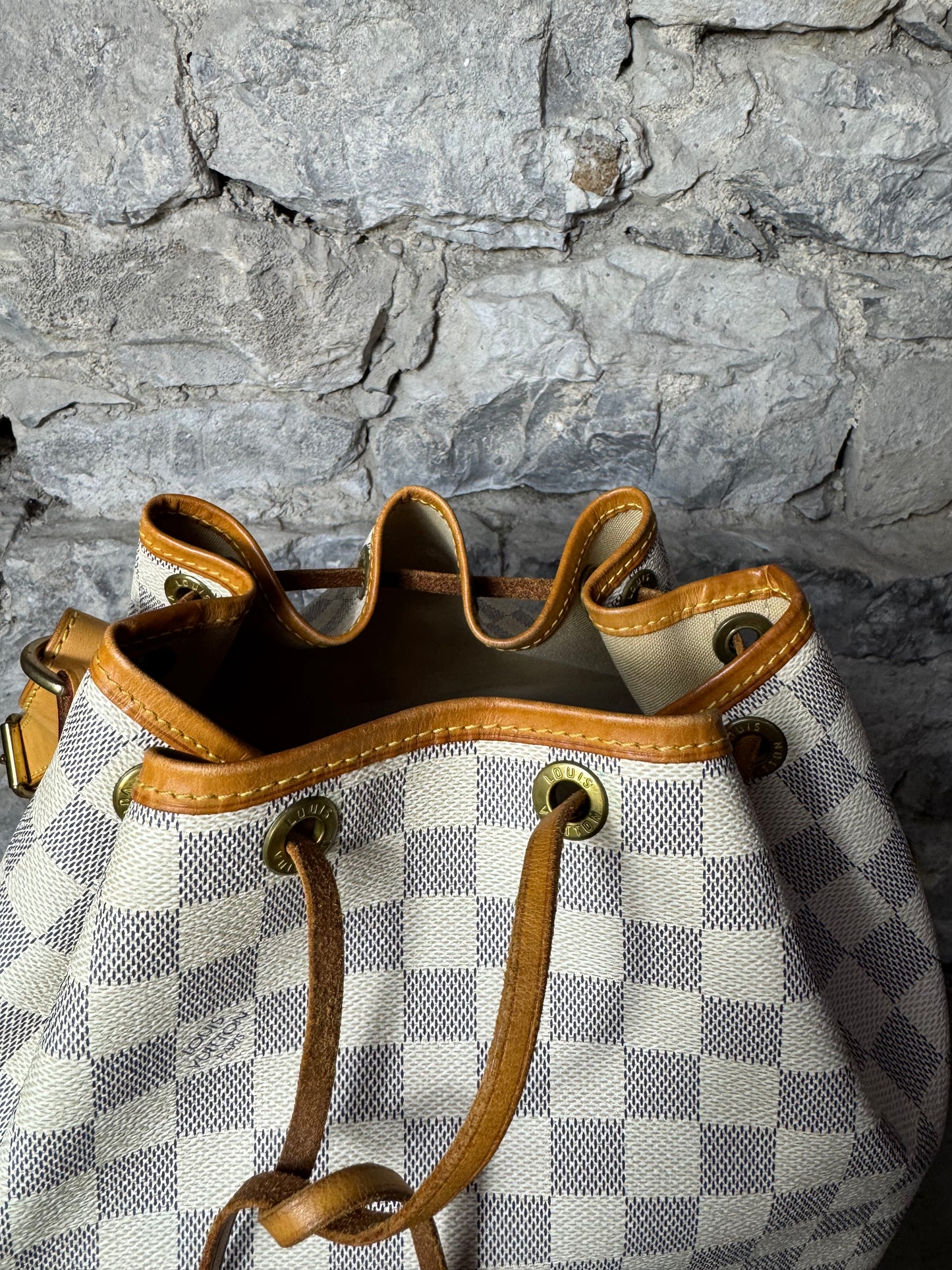 Louis Vuitton Sac Noé Grande – Damier Azur