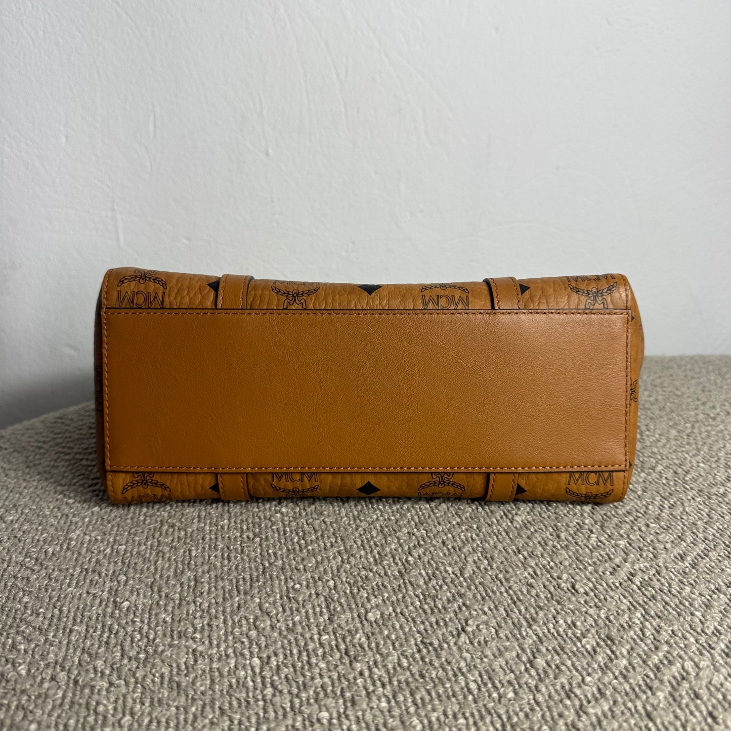 MCM Toni Shopper Medium - Cognac