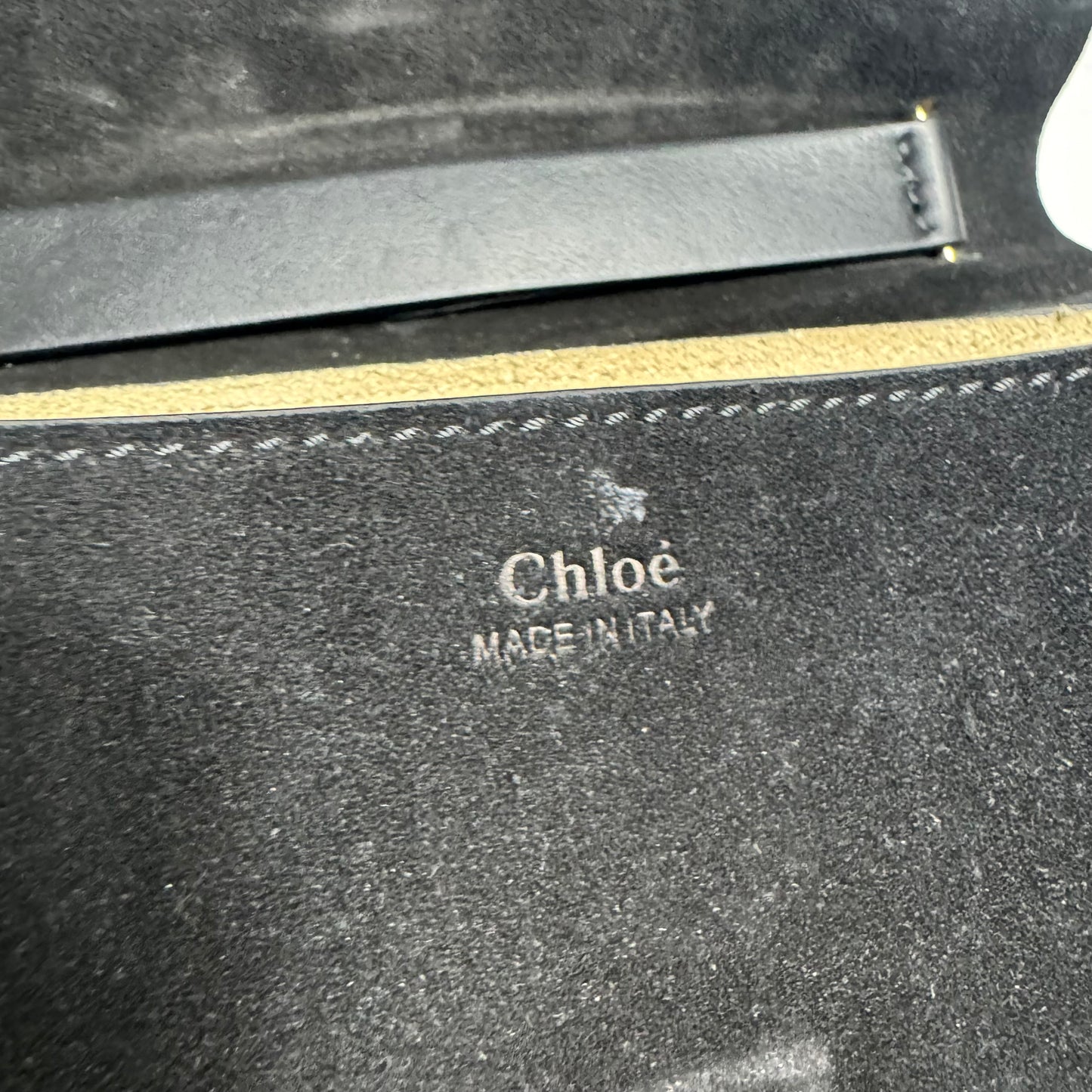 Sac porté épaule moyen Chloé Drew noir