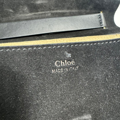 Sac porté épaule moyen Chloé Drew noir