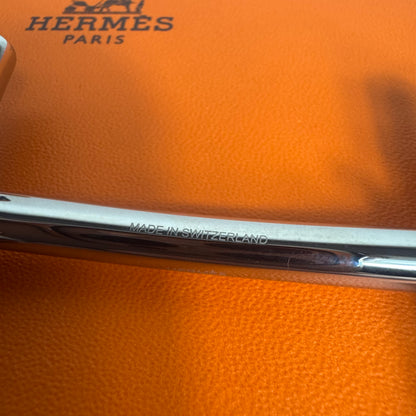 Hermès Gürtelschließe H d'Ancre & Wendbarer Gürtelriemen 38 mm