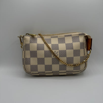 Louis Vuitton Mini Pochette Accessoires Damier Azur
