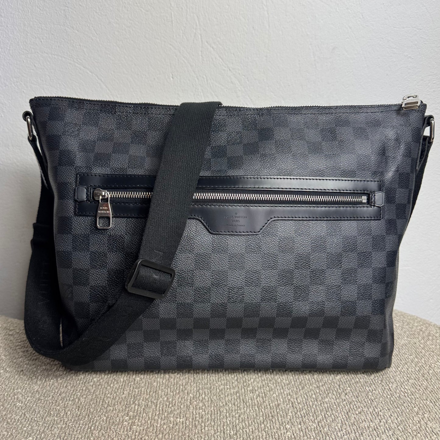 Louis Vuitton Mick MM Damier Cobalt Canvas