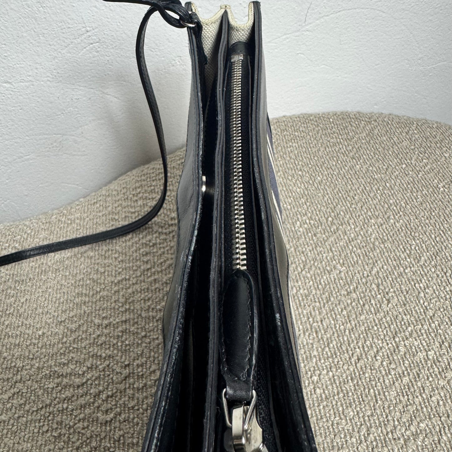 Balenciaga Navy Pochette / Crossbody Bag