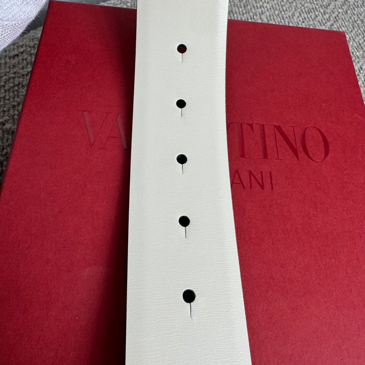 Valentino Garavani VLogo Signature Wendegürtel – Gr. 100/40