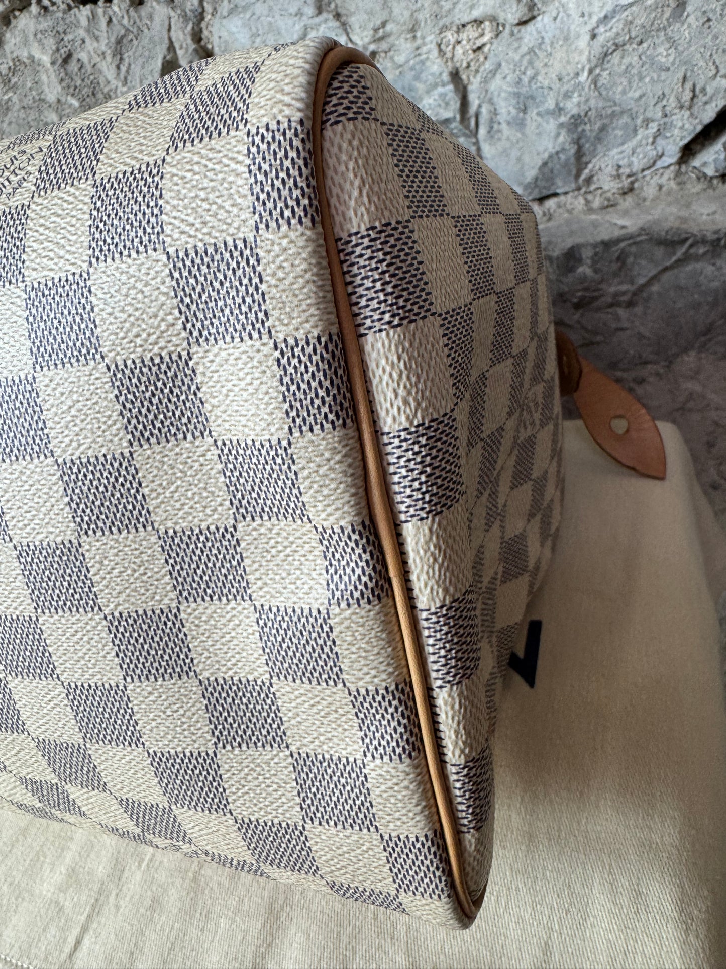 Louis Vuitton Speedy 30 - Azur Damier